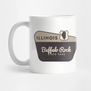 Buffalo Rock State Park Illinois Welcome Sign Mug